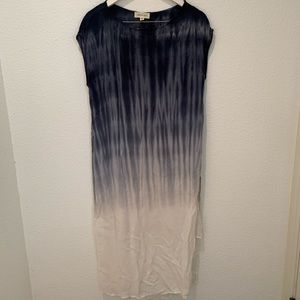Midi ombre Anthropologie dress